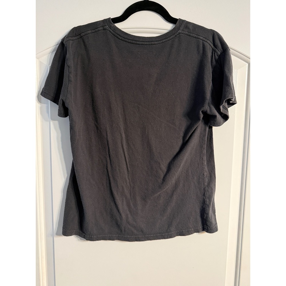 Def Leppard Graphic Tee Small Black Distressed Leopard Rock Band Shirt Concert - Picture 4 of 6